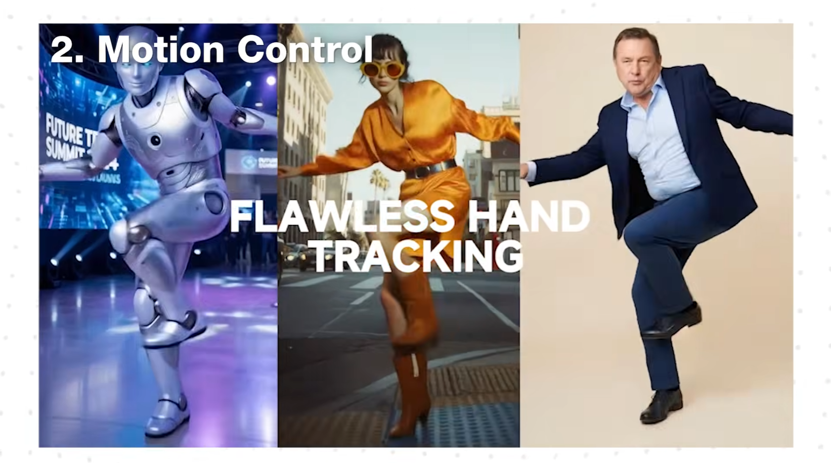 Kling Video 2.6 motion/gesture control