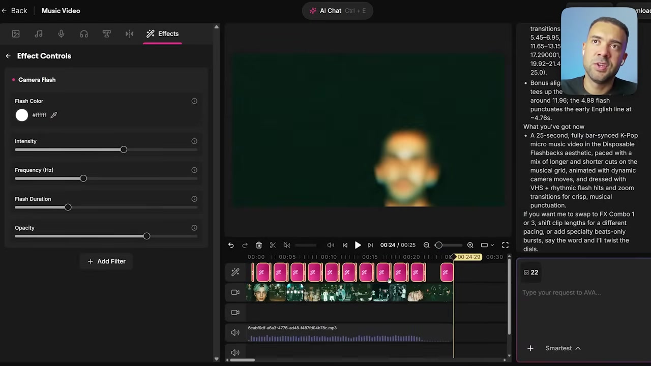 Timeline Editor in AIVideo