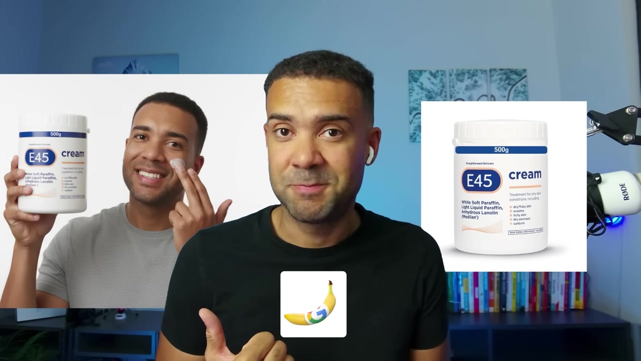 Product interaction test showing character holding a product in Nano Banana