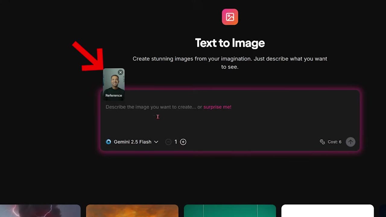 AIVideo.com Text-to-Image Interface