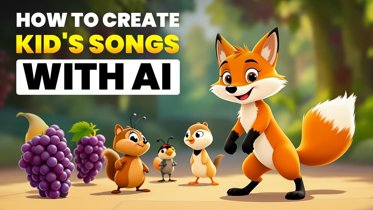 NEW AI Music Generator Makes Kid's Songs in MINUTES!