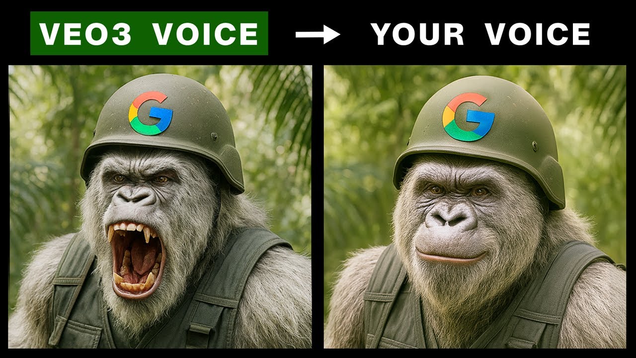 Veo 3 Voice Changer: Change VEO3 Voices & Swap To Yours